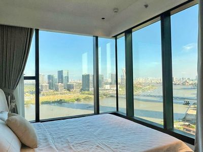 Cho thuê Dual Key 3PN Grand Marina SG view Cầu Ba Son tòa IFC sông SG