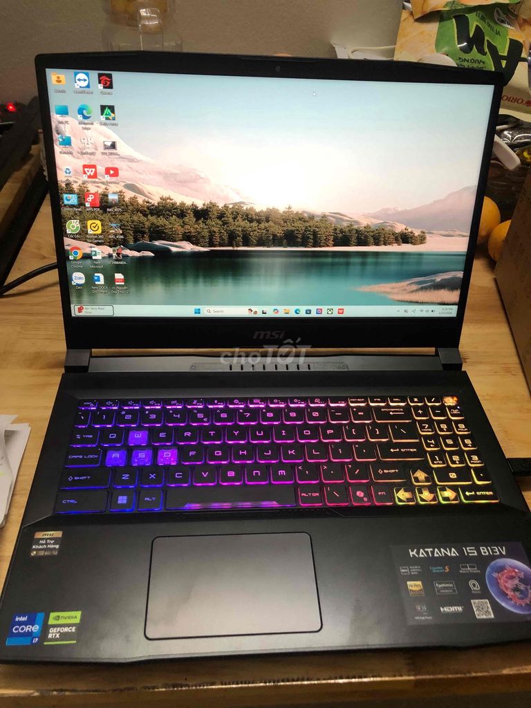 MSI Katana 15 i7-13620H 15.6 inch 16GB/512GB. Mua bán Laptop tại Huyện Tiên Du Bắc Ninh được đăng bởi Nguyen Duy hình 1