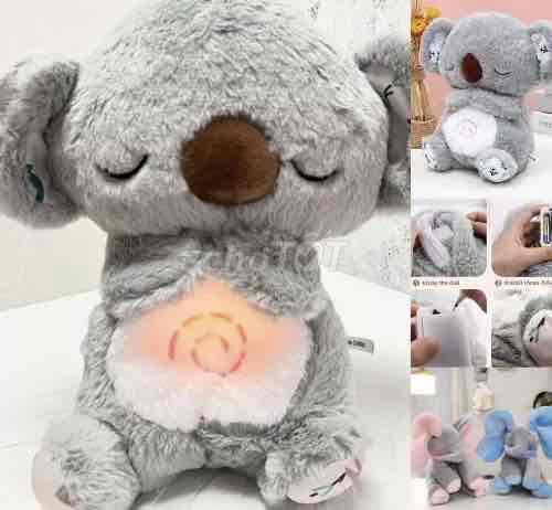 Gấu koala nhịp thở cho bé xài 3 pin AAA 25x20cm #1. Mua bán Sở thích khác tại Quận Gò Vấp Tp Hồ Chí Minh được đăng bởi An  Nhiên hình 1