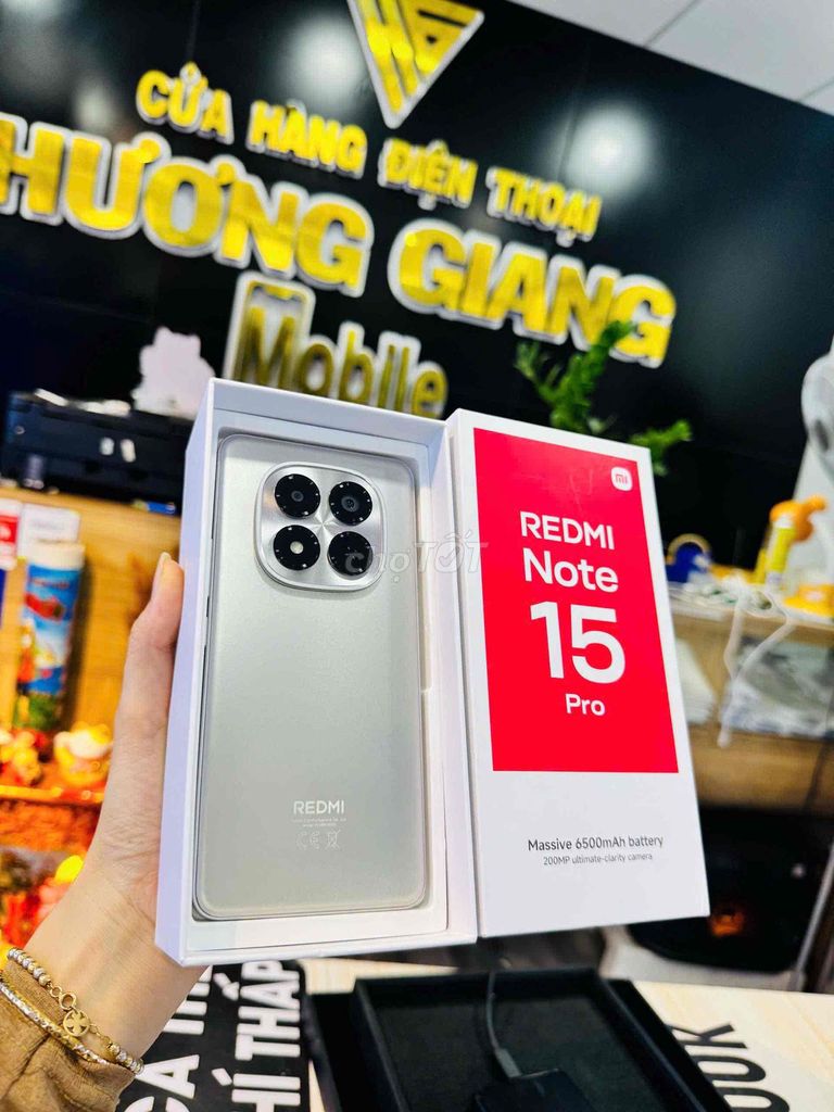 Xiaomi Note 15 Pro 12G 256G new 💯. Mua bán Điện thoại tại Thành phố Bến Tre Bến Tre được đăng bởi HươngGiangmobile hình 1