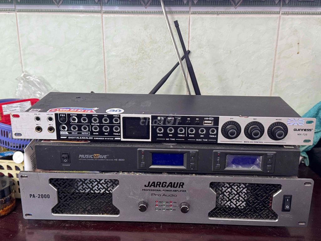 Bộ âm thanh karaoke Guinness Musicwave. Mua bán Tivi, Âm thanh tại Quận 6 Tp Hồ Chí Minh được đăng bởi Lý Hoài Tuấn hình 1