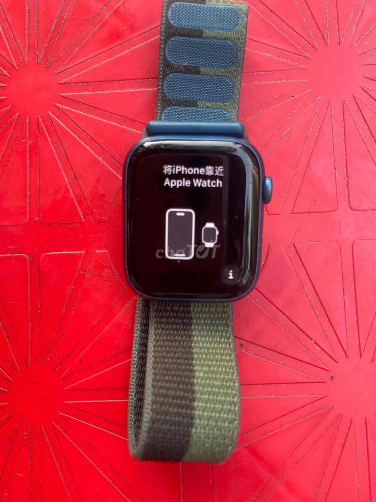 bán xác Apple Watch seri 7-44mm bị jclouud quên mk