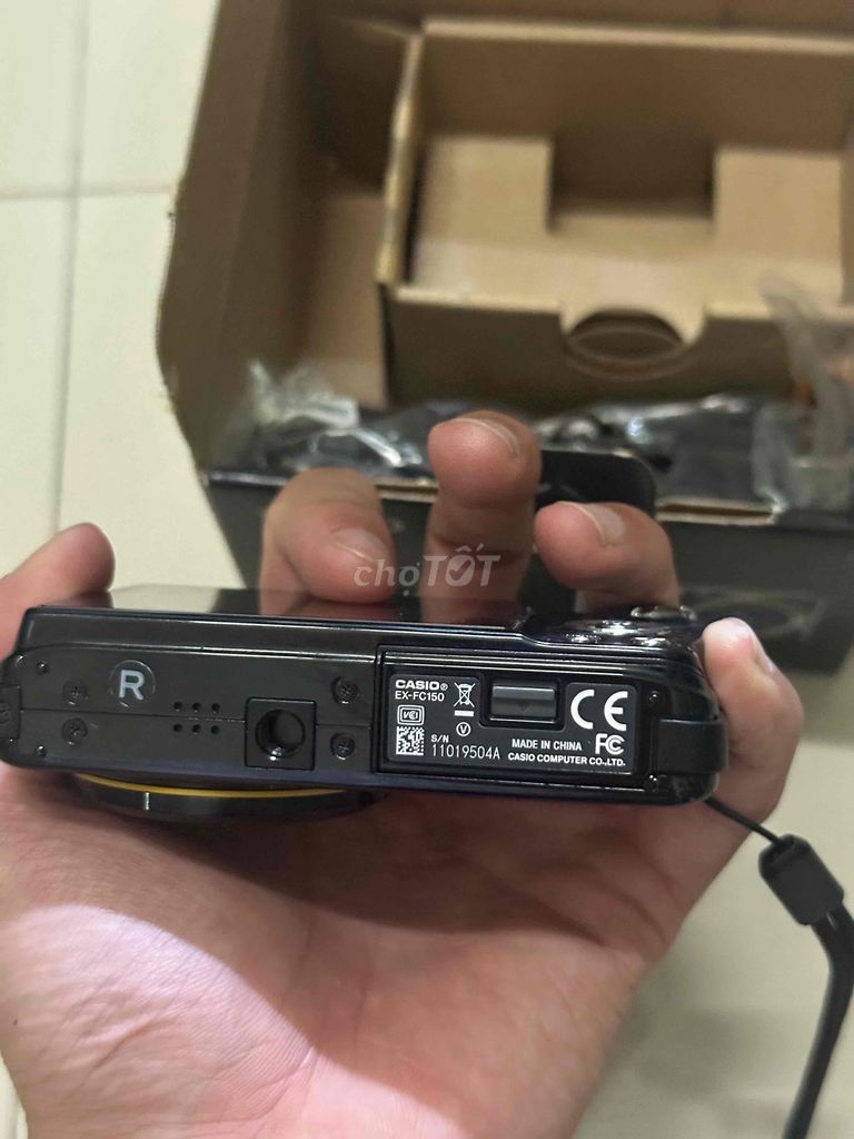 Máy ảnh Casio EX-FC150 Đen Như mới. Mua bán Máy ảnh, Máy quay tại Quận Thanh Khê Đà Nẵng được đăng bởi Lê Văn Thống hình 1