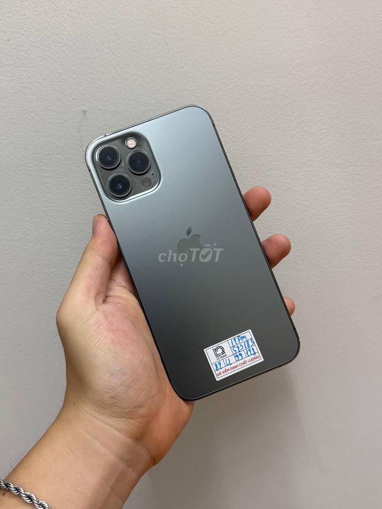 iPhone 12 Pro Max ✨ Graphite lịch lãm, nhìn là mê. Mua bán Điện thoại tại Quận 10 Tp Hồ Chí Minh được đăng bởi Lê Quân Mobile hình 1