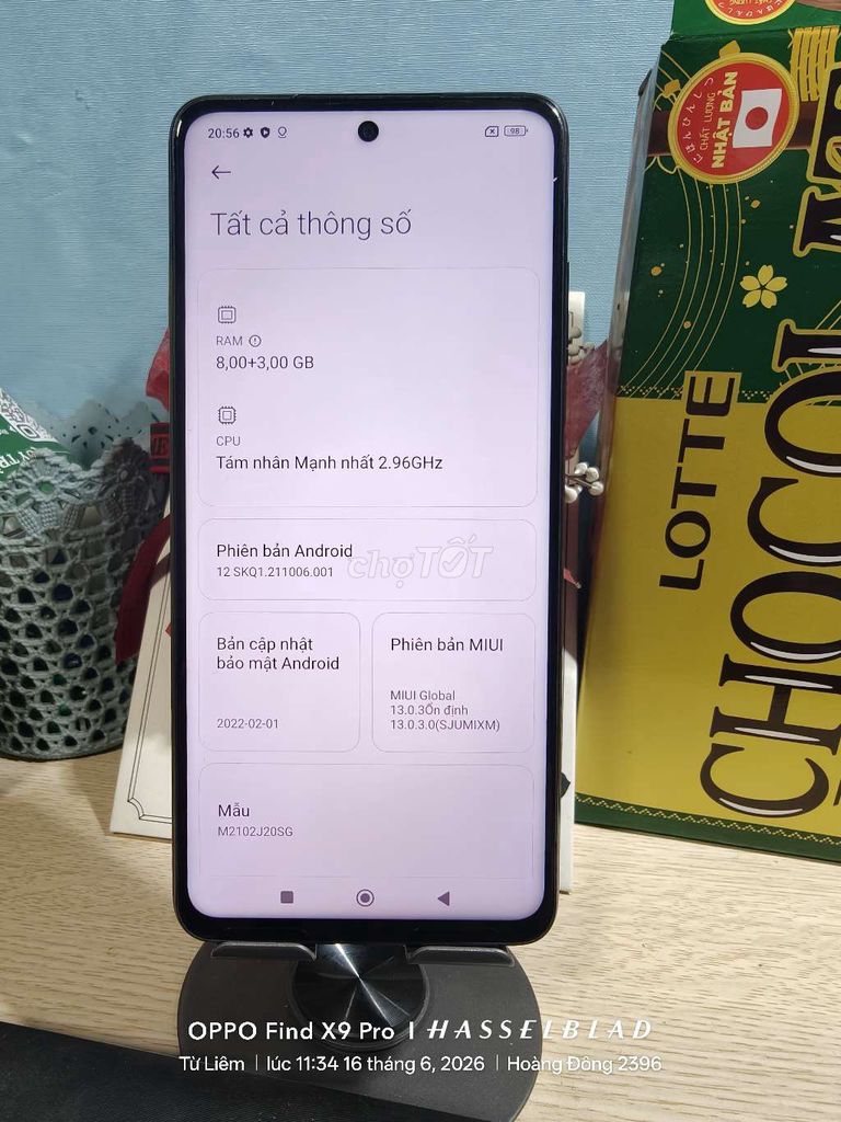 Xiaomi Poco X3 Pro 256GB Đen. Mua bán Điện thoại tại Quận Nam Từ Liêm Hà Nội được đăng bởi Hoàng Đông hình 1