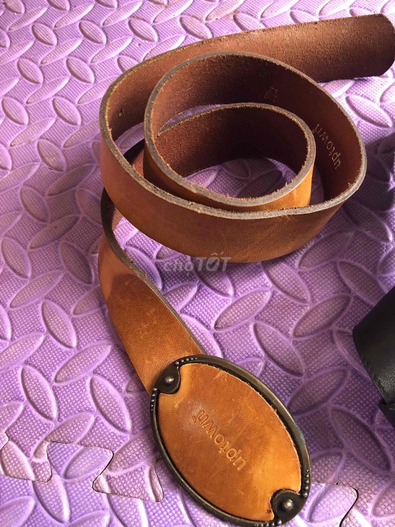 Thắt lưng nam Uptown da Nâu. Mua bán Phụ kiện thời trang khác tại Huyện An Dương Hải Phòng được đăng bởi Tu Tang Quang hình 1