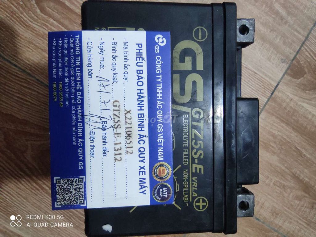 Mình có 1 cục sạc Ex155 ,1 bình ắcquy lùn còn mới. Mua bán Phụ tùng xe tại Huyện Việt Yên Bắc Giang được đăng bởi Thuận hình 3