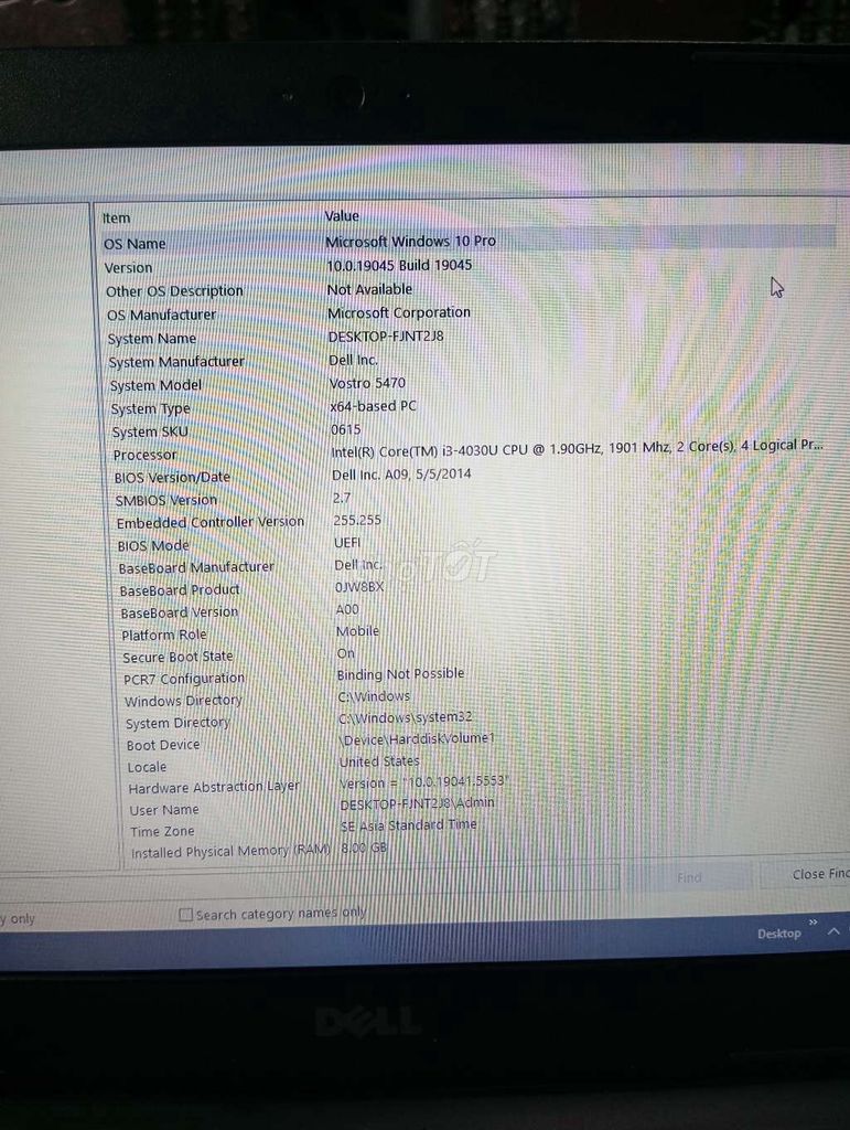 Dell Vostro 5470. Mua bán Laptop tại Huyện Mỹ Đức Hà Nội được đăng bởi Văn Quyến hình 1