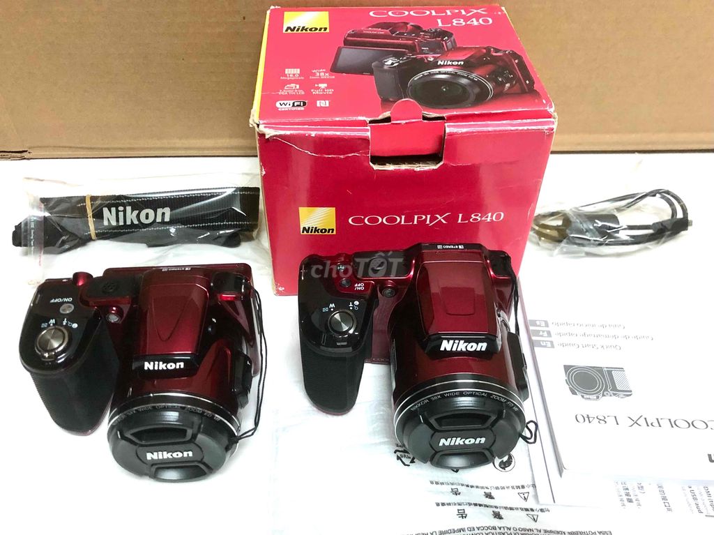 NIKON L840,L830,Siêu Zoom WiFi,Full HD,Ship Mỹ🇺🇸