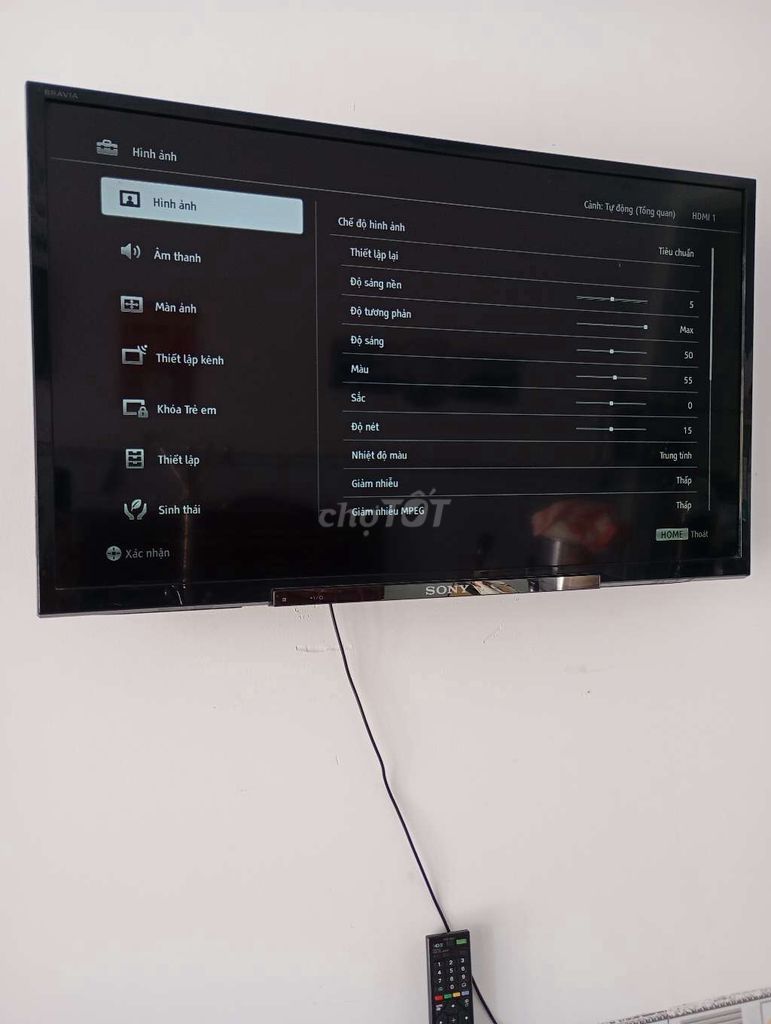 Tivi Sony 32 inch Đen Nguyên zin. Mua bán Tivi, Âm thanh tại Thị xã Phú Mỹ Bà Rịa - Vũng Tàu được đăng bởi athanh aden  hình 1