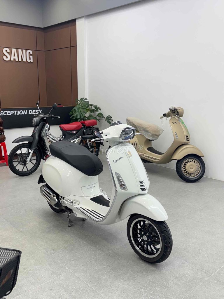 VespaSprint125 Abs Trắng Crom nguyên rin cực đẹp. Mua bán Xe máy tại Quận Cái Răng Cần Thơ được đăng bởi Cửa Hàng Xe Máy Quang Sang hình 2