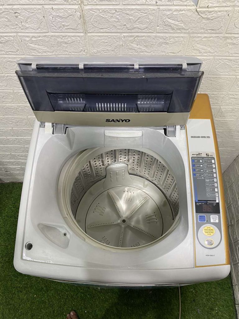 Máy giặt Sanyo 9kg bao sài êm lợi điện djn