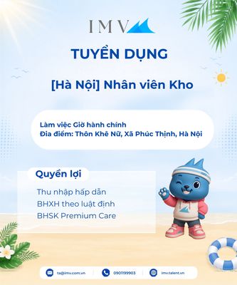 [Hà Nội] - Nhân viên Kho