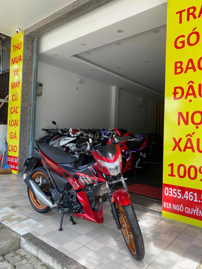 Bán lại Satria bs 43 rin nguyên con leng keng. Mua bán Xe máy tại Quận Sơn Trà Đà Nẵng được đăng bởi Huan Motor hình 6