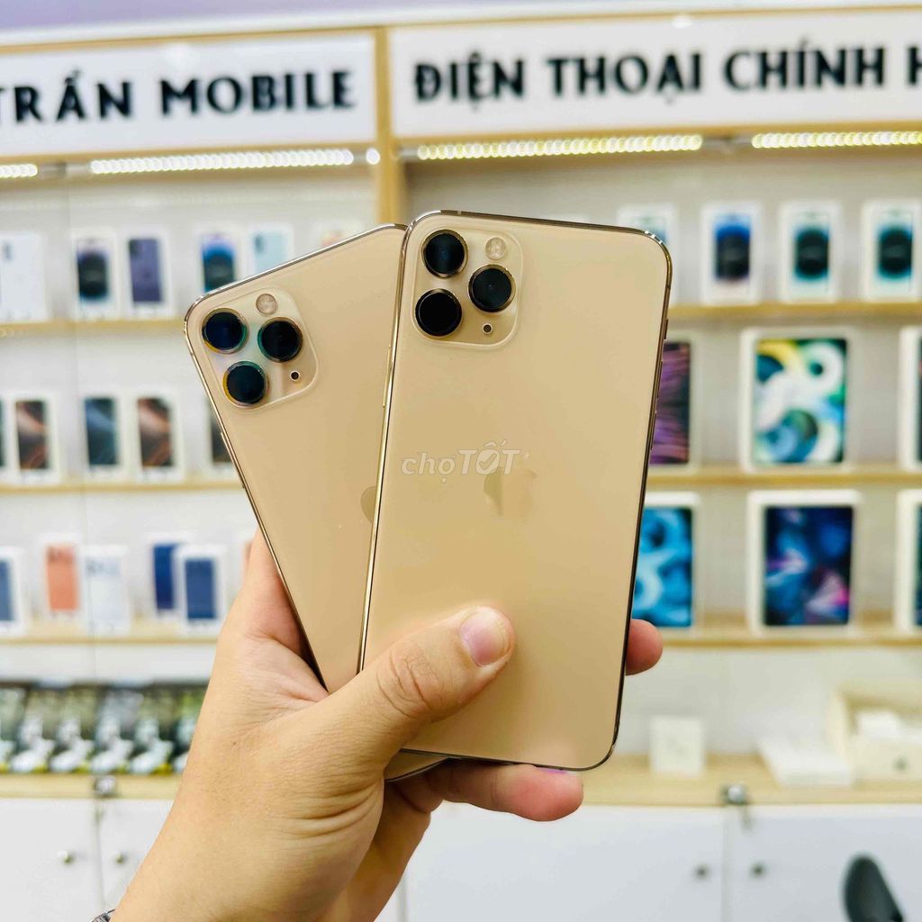 🍎11 PRO GOLD 64GB QTẾ LL/A MỸ ZIN ĐẸP 99% PIN100%. Mua bán Điện thoại tại Quận Ninh Kiều Cần Thơ được đăng bởi Nghĩa Trần Mobile hình 1