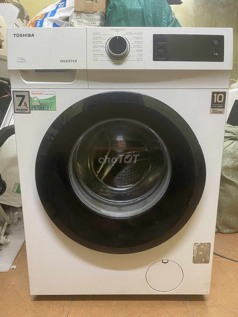Máy giặt Toshiba 7.5kg đã sử dụng. Mua bán Máy giặt tại Quận Ba Đình Hà Nội được đăng bởi Lê Bảo hình 1