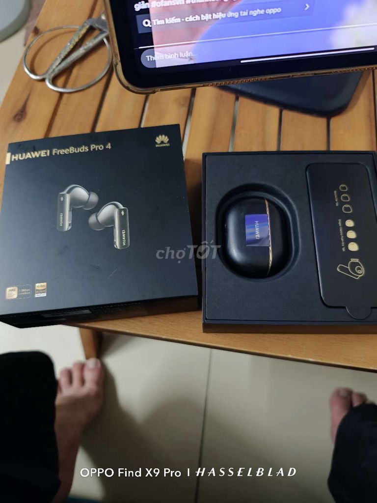 Tai nghe Huawei FreeBuds Pro 4 Đen. Mua bán Tivi, Âm thanh tại Quận Long Biên Hà Nội được đăng bởi Hải Đăng  hình 1