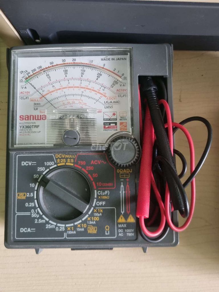 Đồng hồ đo vạn năng SANWA YX360TRF. Mua bán Đồ chuyên dụng, Giống nuôi trồng tại Thành phố Thủ Đức Tp Hồ Chí Minh được đăng bởi Thông Lê hình 1