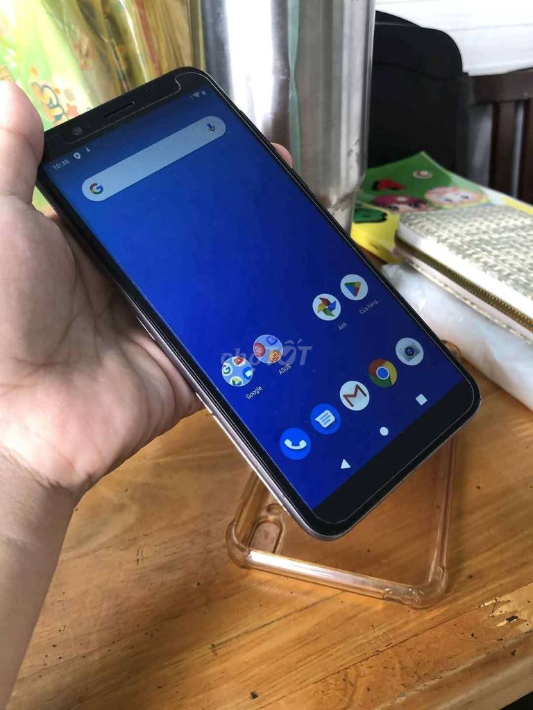 Asus Zenfone Max Pro M1 64GB Xám. Mua bán Điện thoại tại Quận 8 Tp Hồ Chí Minh được đăng bởi Tiệm sách của Sam hình 1