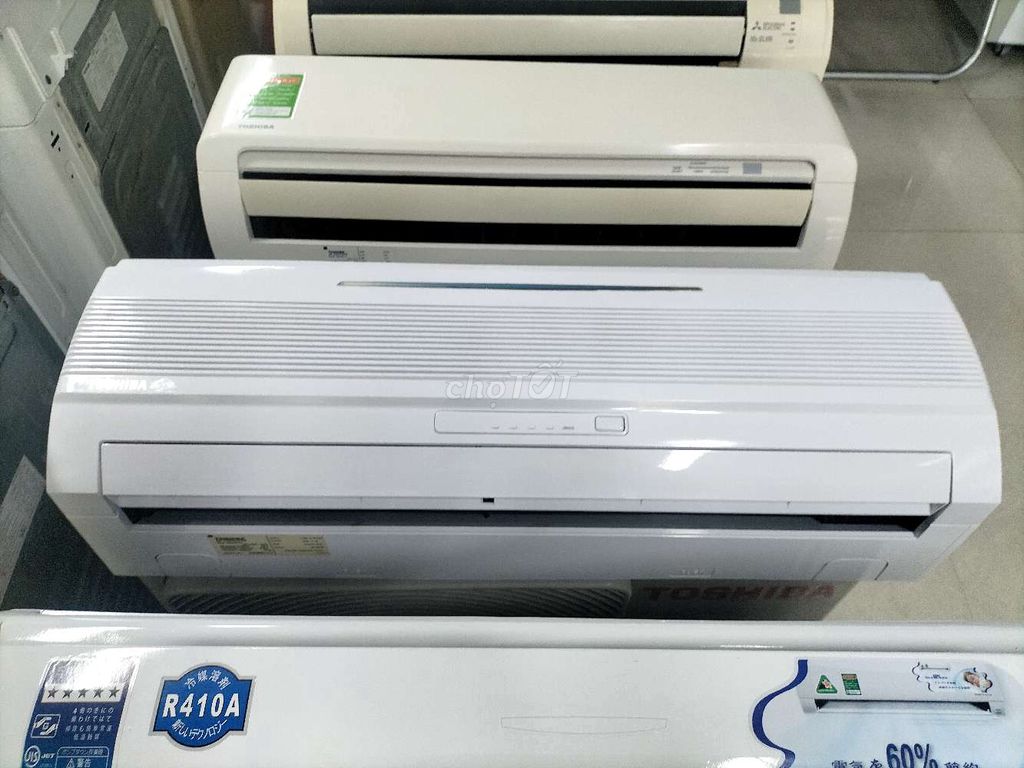 Máy lạnh Toshiba 1HP, dàn nóng lạnh bao đẹp