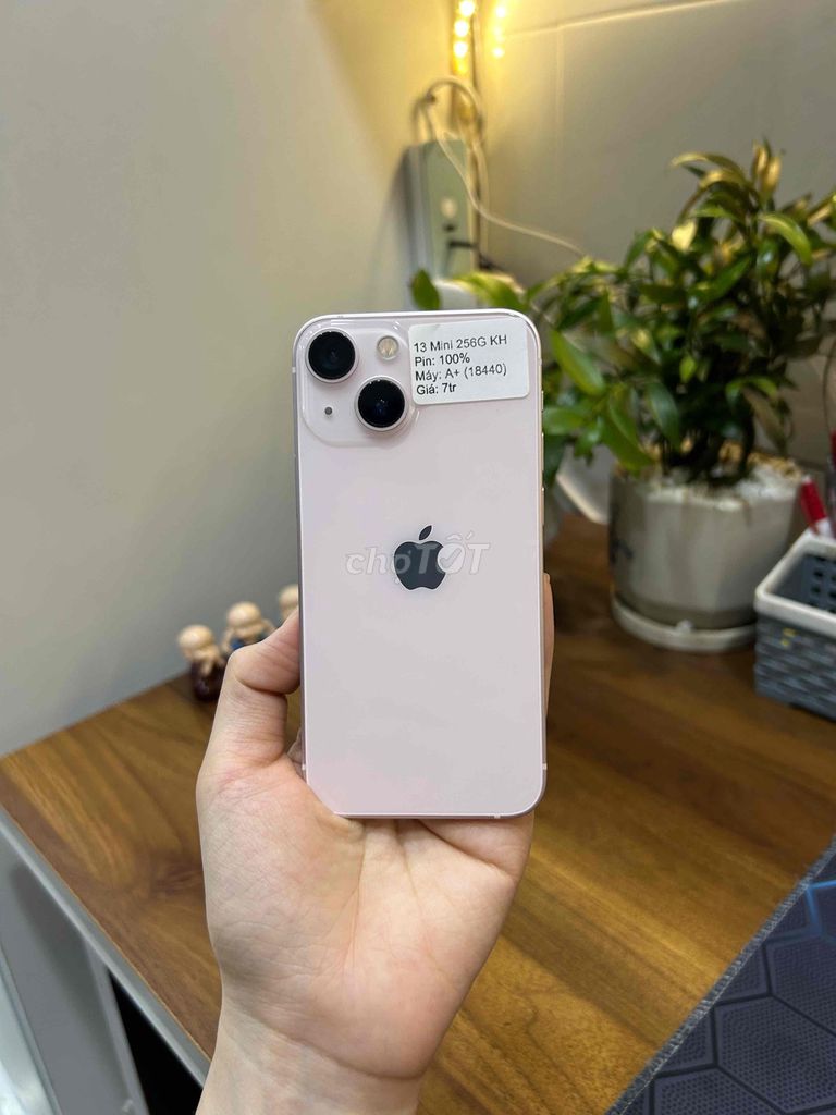 Apple iPhone 13 mini 256GB Hồng 99%. Mua bán Điện thoại tại Huyện Hóc Môn Tp Hồ Chí Minh được đăng bởi SIRI STORE HCM hình 1