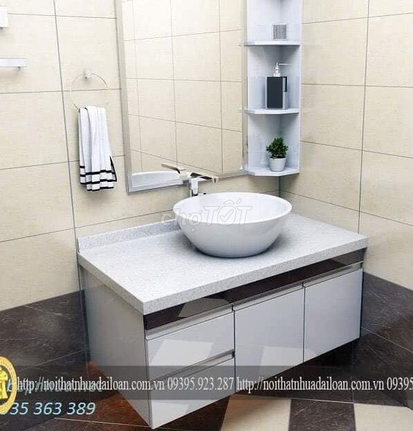 Tủ nhựa để lavabo phòng vệ sinh giá cực tốt