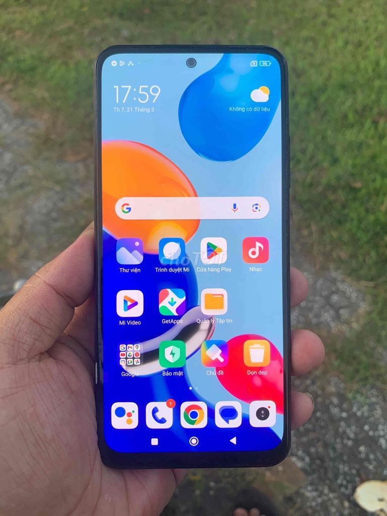 Xiaomi Redmi Note 11 Đen. Mua bán Điện thoại tại Quận Ô Môn Cần Thơ được đăng bởi Hung Tai hình 1