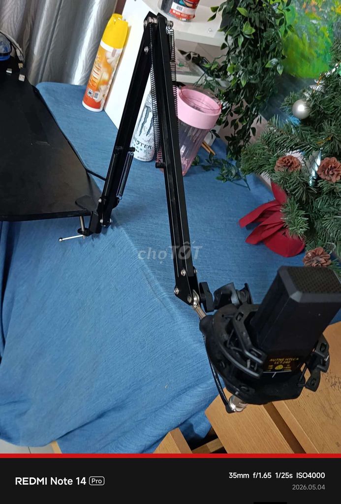 Microphone Kim loại Đen Đã sử dụng. Mua bán Tivi, Âm thanh tại Huyện Hóc Môn Tp Hồ Chí Minh được đăng bởi Rinnez hình 1