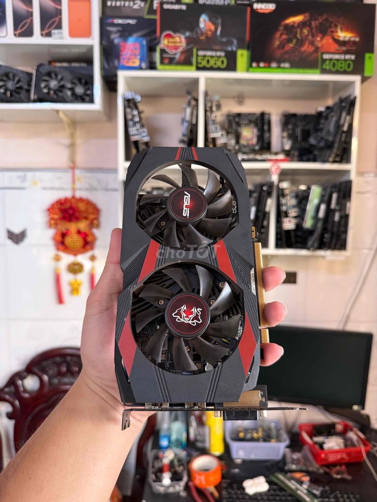 Card đồ họa ASUS GTX 1050Ti 4GB. Mua bán Linh kiện (RAM, Card...) tại Huyện Hóc Môn Tp Hồ Chí Minh được đăng bởi Thanh Tâm hình 1