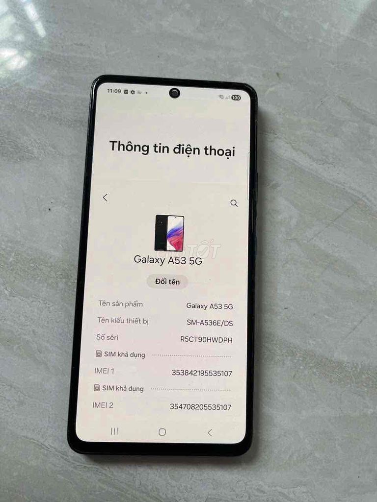 Samsung A53 5G 8/128 Màn zin ép kính Xài full OK. Mua bán Điện thoại tại Quận 8 Tp Hồ Chí Minh được đăng bởi điện thoại giá rẻ  hình 1