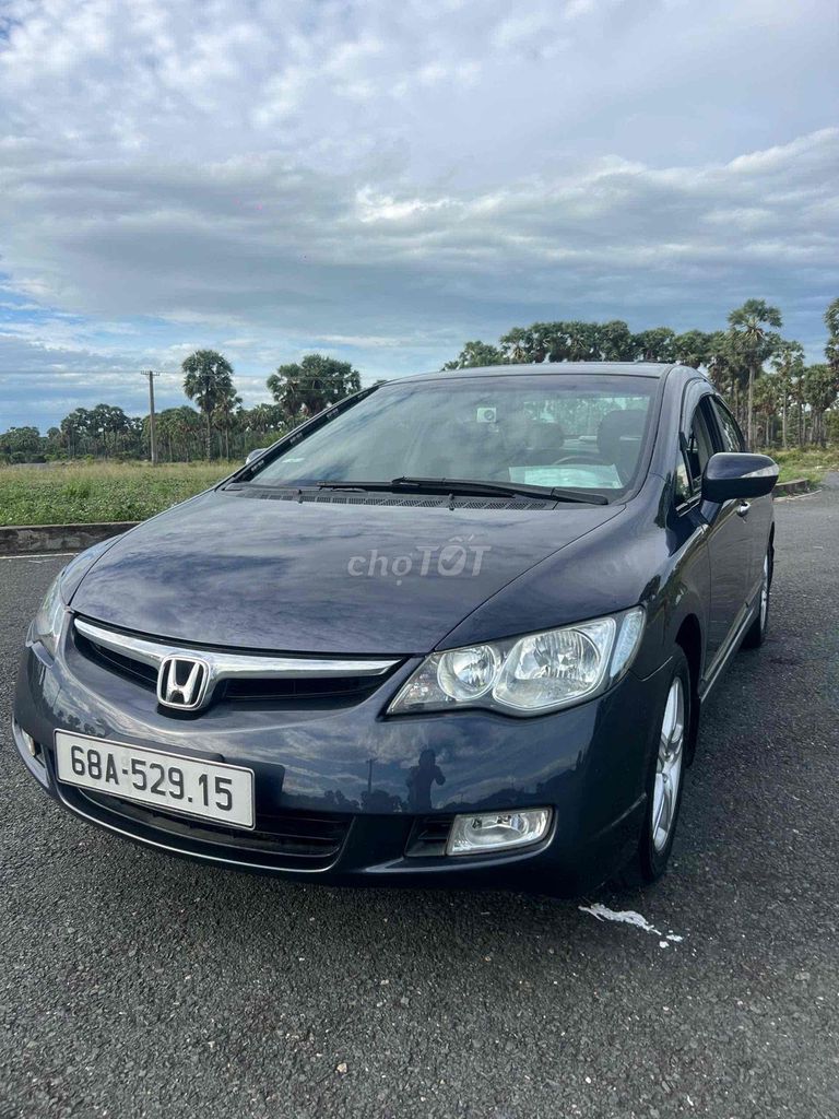Honda Civic 2.0 максимальная комплектация 2007 серый