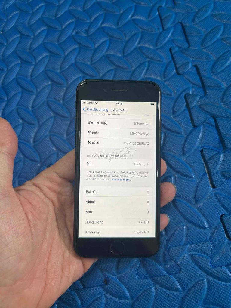 Apple iPhone SE 2020 64g qt còn vân pin 78. Mua bán Điện thoại tại Quận Hà Đông Hà Nội được đăng bởi Mạnh Mobile hình 1
