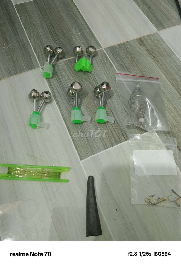 bộ phụ kiện đồ câu chuông chì khóa lưỡi. Mua bán Đồ thể thao, Dã ngoại tại Huyện Thạnh Hóa Long An được đăng bởi Quyen Le hình 1
