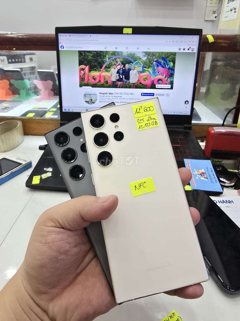 Samsung S23 Ultra 5G 512GB . Mua bán Điện thoại tại Thành phố Long Xuyên An Giang được đăng bởi Facebook Cầm Đồ Thúy Vân hình 1