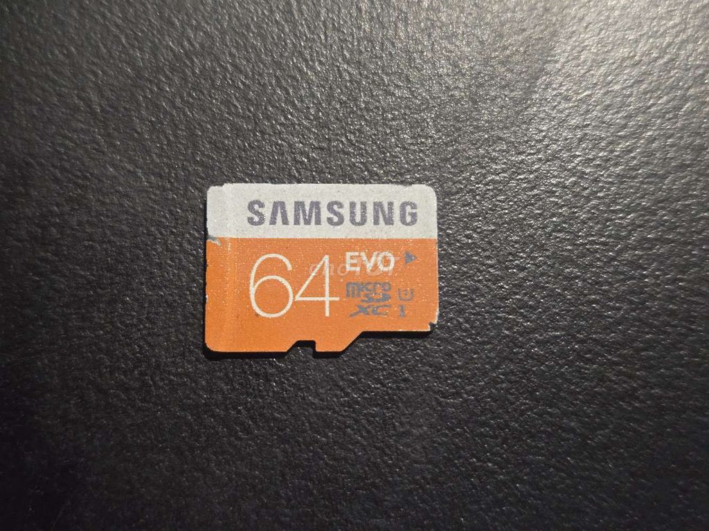 Thẻ nhớ Samsung EVO 64GB UHS-I U1 . Mua bán Phụ kiện (Màn hình, Chuột...) tại Quận 4 Tp Hồ Chí Minh được đăng bởi Phạm Anh Kiệt hình 1