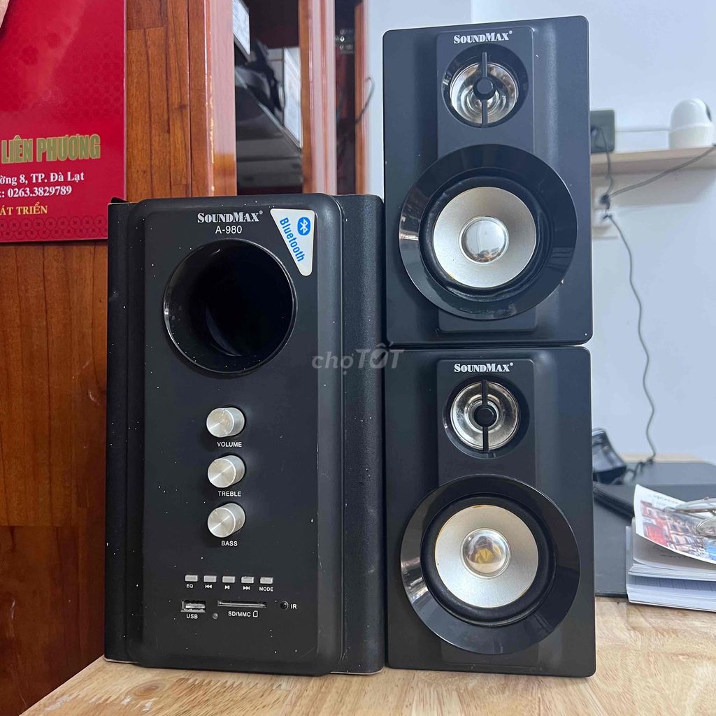 Loa SoundMax A-980 Đen. Mua bán Tivi, Âm thanh tại Thành phố Đà Lạt Lâm Đồng được đăng bởi Tram Ong hình 1