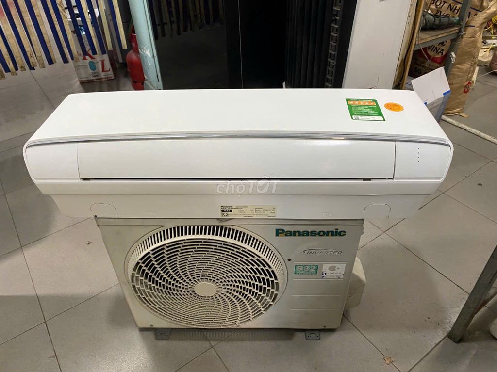 Máy lạnh Panasonic 1HP Inverter nhẹ điện bền bỉ. Mua bán Máy lạnh, điều hoà tại Quận 8 Tp Hồ Chí Minh được đăng bởi QUANG PHÁT hình 1