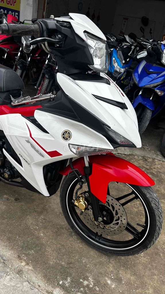 Exciter 150 trắng đỏ 2016 ( hỗ trợ góp ). Mua bán Xe máy tại Huyện Chợ Mới An Giang được đăng bởi Cửa hàng xe Thiên Phước 2 hình 10