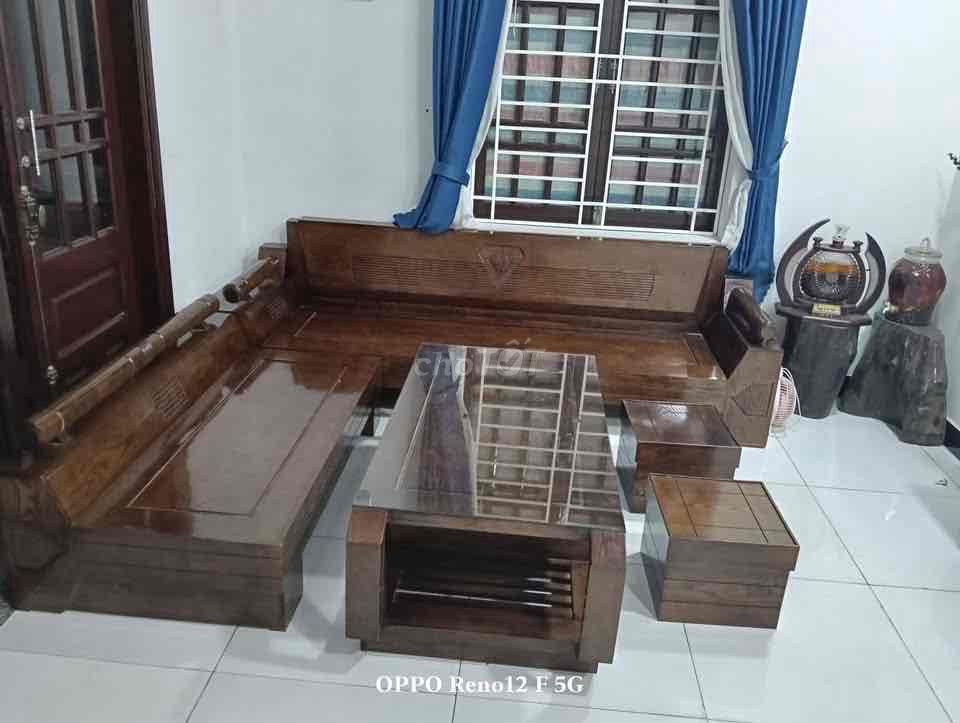 Bộ Salon Gỗ Size Đại. Mua bán Bàn ghế tại Quận Thanh Khê Đà Nẵng được đăng bởi Huyền Anh  hình 1