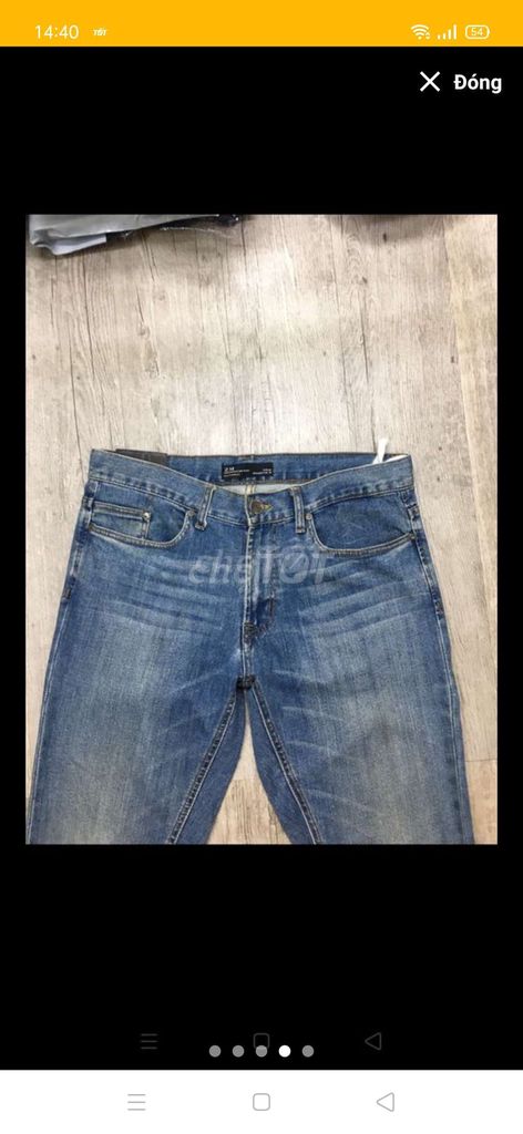 ZARA Men jeans..Giản nhẹ,.Size 33-31