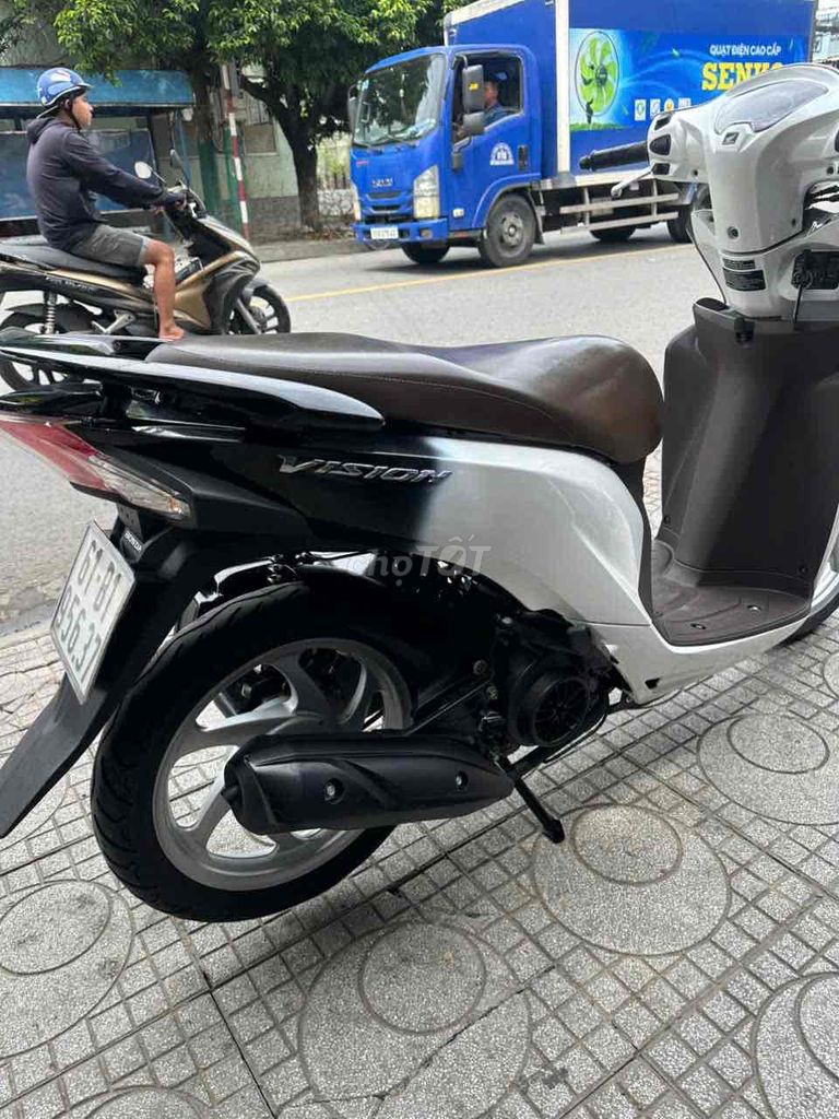 Honda Vision 2018 Trắng đen 3D. Mua bán Xe máy tại Thành phố Thuận An Bình Dương được đăng bởi xe máy phước thịnh hình 6