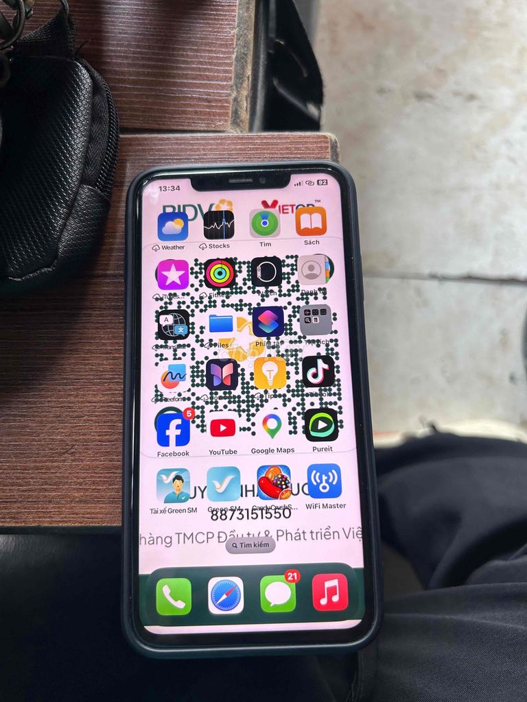 Apple iPhone XS Max 64GB Đen Đã thay màn hình. Mua bán Điện thoại tại Quận Nam Từ Liêm Hà Nội được đăng bởi Vương Anh hình 1