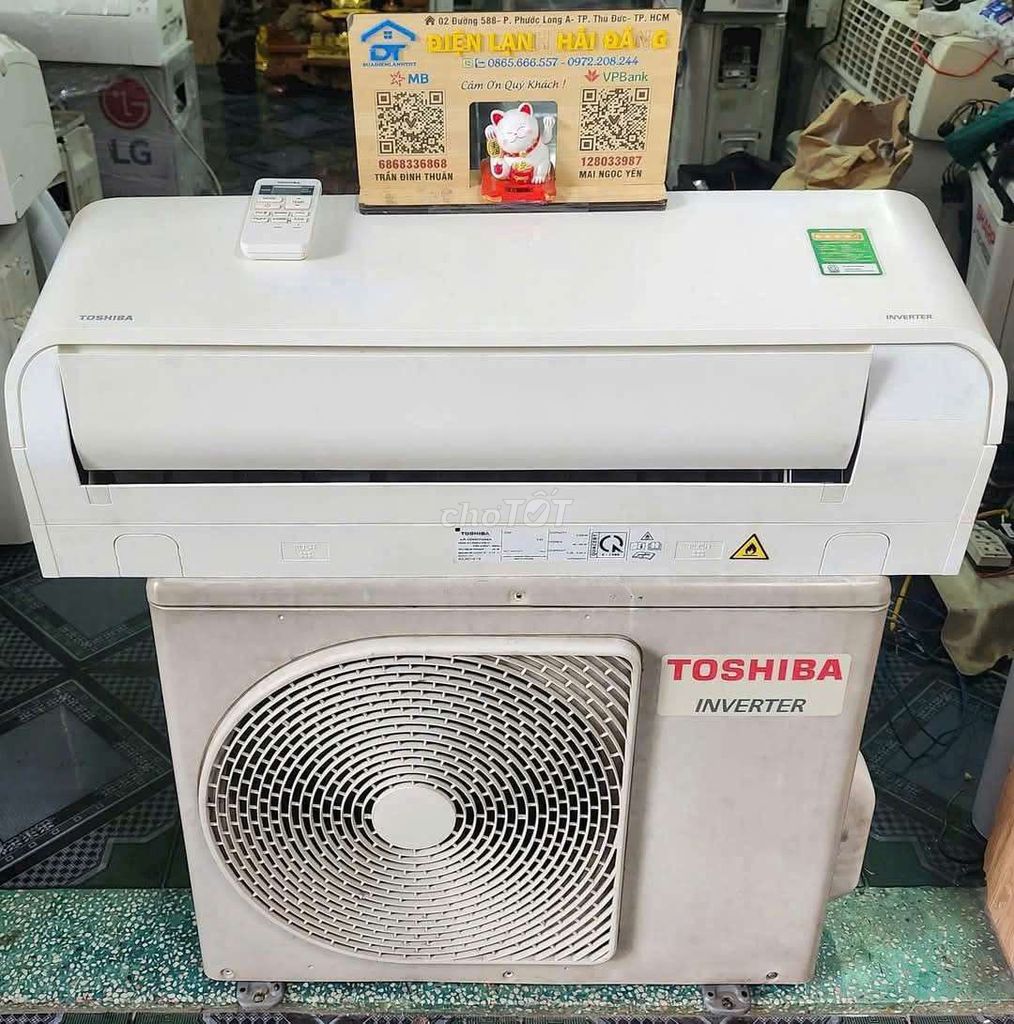 Toshiba 1hp Inverter R32. Mua bán Máy lạnh, điều hoà tại Quận Gò Vấp Tp Hồ Chí Minh được đăng bởi Ngoc Yen hình 1