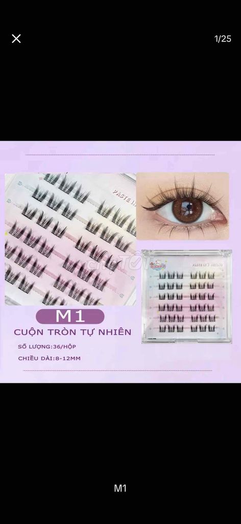 Mi giả M1 Cuộn tròn tự nhiên. Mua bán Phụ kiện thời trang khác tại Huyện Hữu Lũng Lạng Sơn được đăng bởi Chuu Thị Thanhh Tâm hình 1