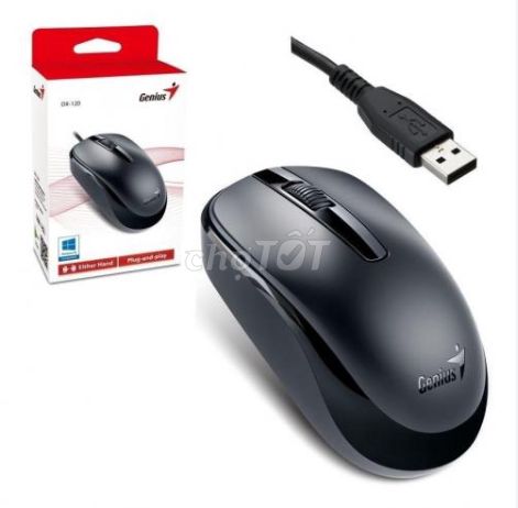 Chuột có dây Genius chính hãng DX120. Mua bán Phụ kiện (Màn hình, Chuột...) tại Quận Tân Phú Tp Hồ Chí Minh được đăng bởi Mai Quốc Duy hình 1