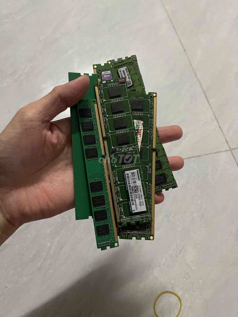 8 cây RAM 4GB DDR3 giá rẻ 60k/cây