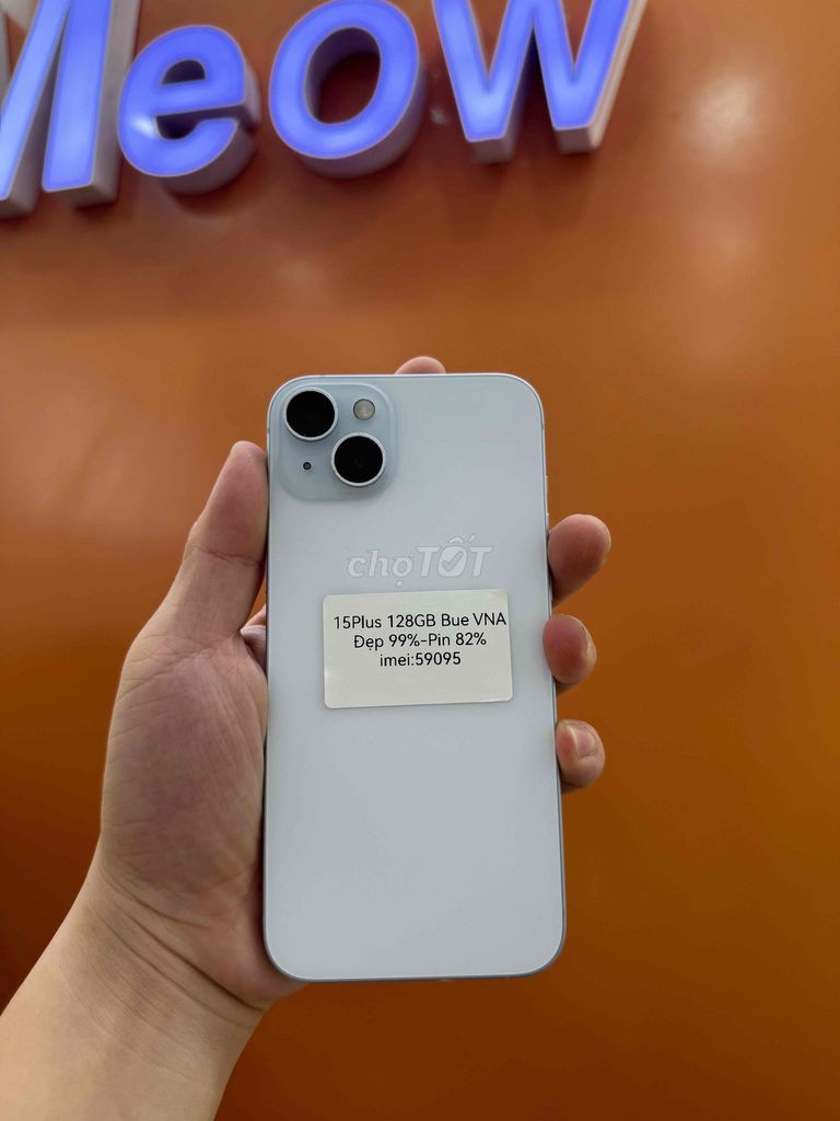 Apple iPhone 15 Plus 128GB Xanh 99%. Mua bán Điện thoại tại Quận Cầu Giấy Hà Nội được đăng bởi Trọng Hoàng hình 1