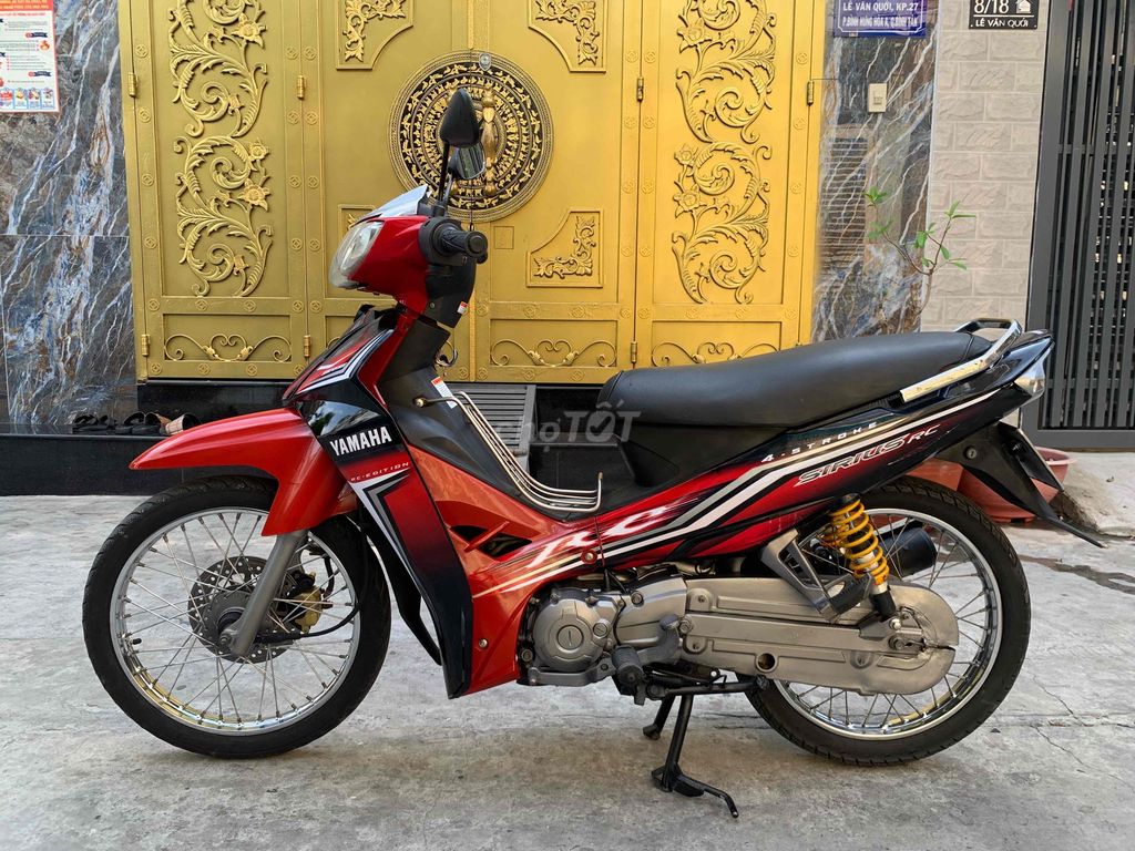 Yamaha Sirius 110cc thái 2008 đỏ đen Zin đẹp95%