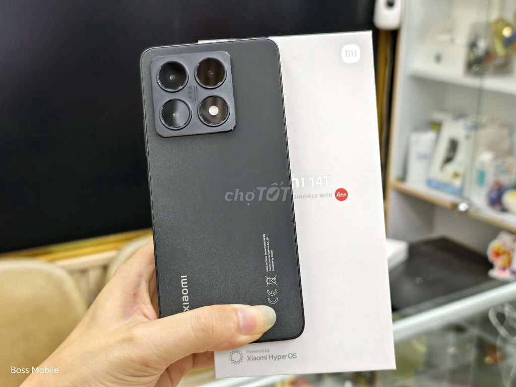 Xiaomi 14T 5G 512GB Đen chính hãng fullbox đẹp keg. Mua bán Điện thoại tại Quận Hai Bà Trưng Hà Nội được đăng bởi Boss Mobile hình 1