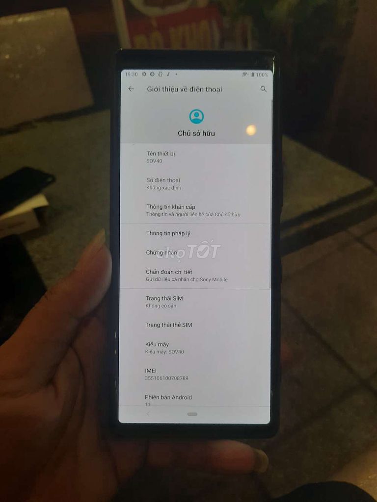 Sony Xperia 1 64GB Đen. Mua bán Điện thoại tại Huyện Củ Chi Tp Hồ Chí Minh được đăng bởi Hoàng Nguyễn Hồng Ân hình 1